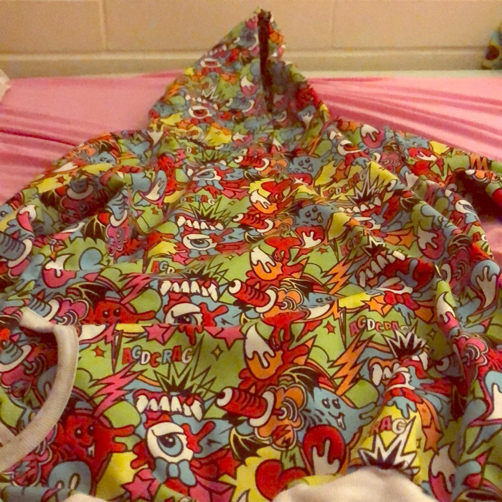 Rare ACDC Rag Harajuku Hoodie